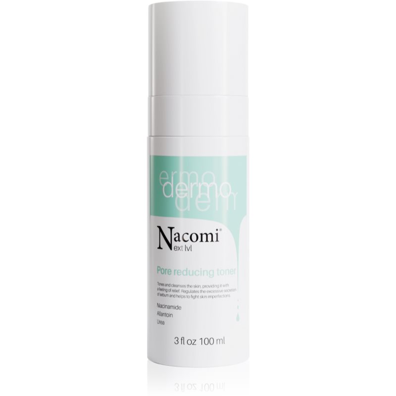 Nacomi Next Level Dermo очищуючий тонік для жирної шкіри зі схильністю до акне 100 мл