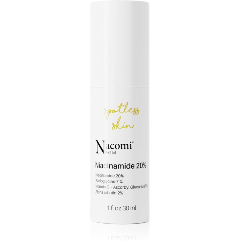 Nacomi Next Level Spotless Skin lokale Pflege für hyperpigmentierte Haut 30 ml