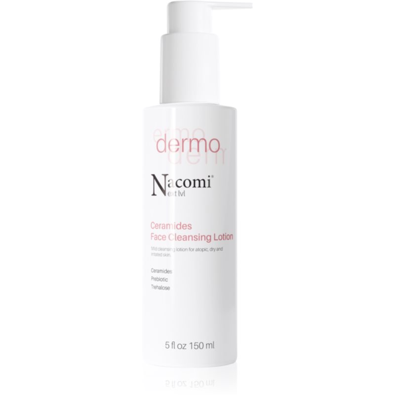 Nacomi Next Level Dermo очищаюче молочко для сухої та подразненої шкіри 150 мл