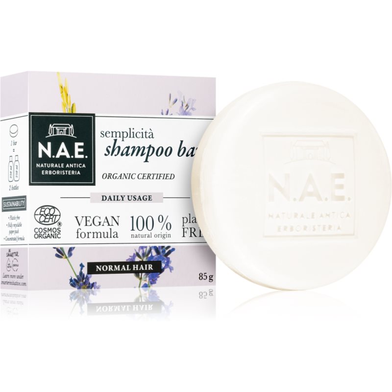 N.A.E. Semplicita Organic Shampoo Bar 85 g
