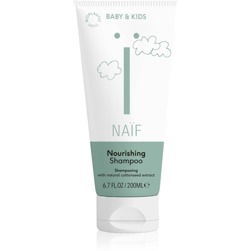 Naif Baby & Kids Nourishing Shampoo maitinamasis šampūnas vaikų galvos odai 200 ml