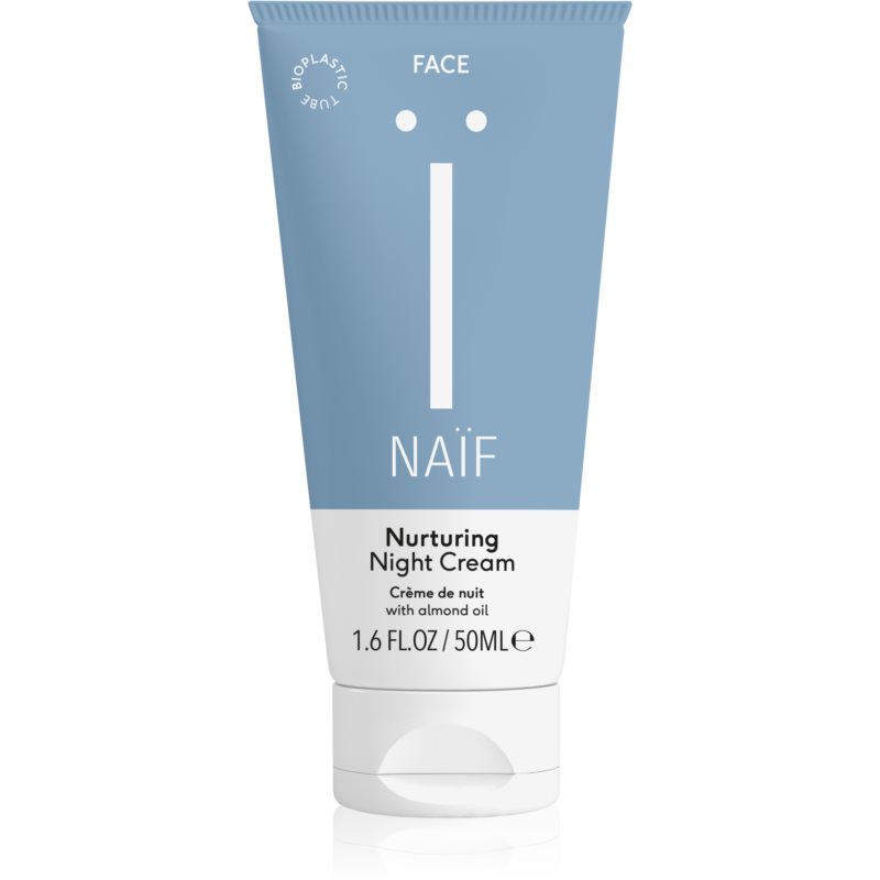 Naif Face maitinamasis kremas naktinė priemonė 50 ml