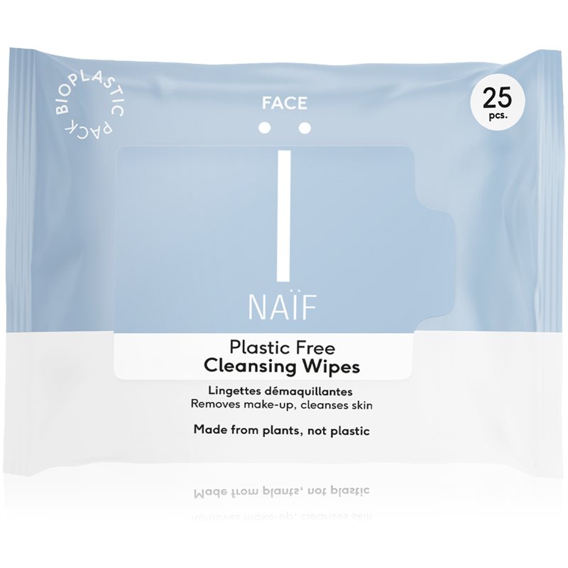 Naif Face čisticí a odličovací ubrousky 25 ks