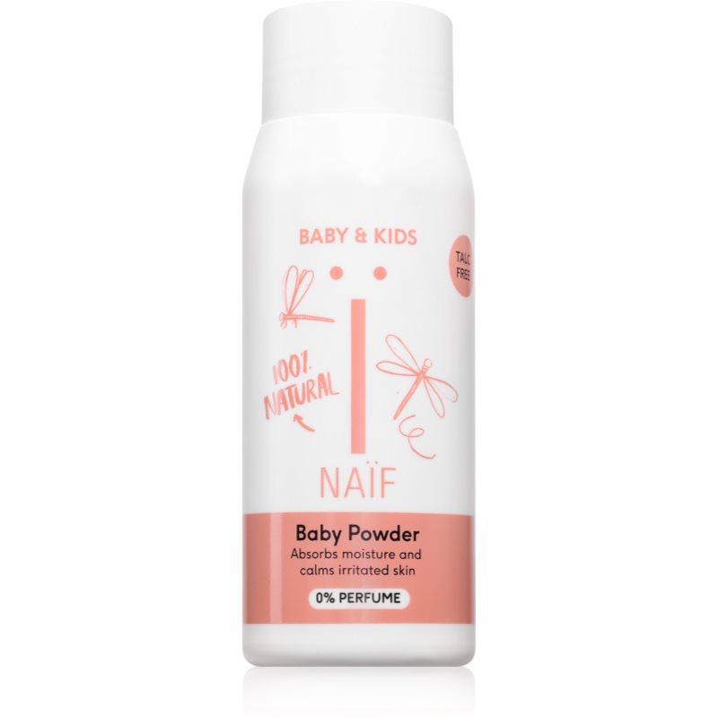 Naif Baby & Kids Baby Powder jemný púder na detskú pokožku 80 g