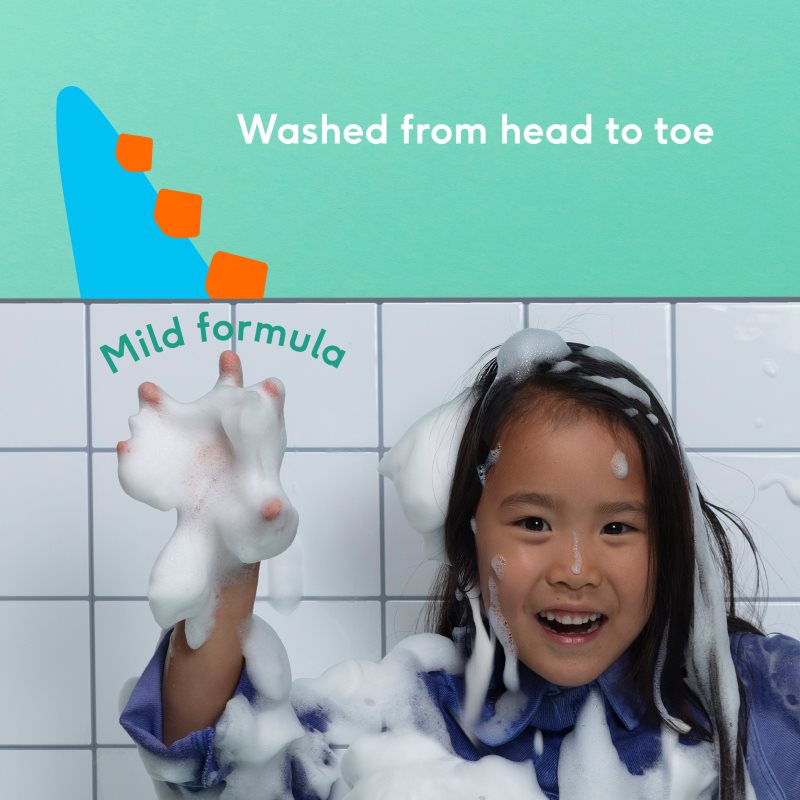Naif Kids Shampoo + Body Wash dětský mycí gel a šampon 250 ml (obrázek 5)