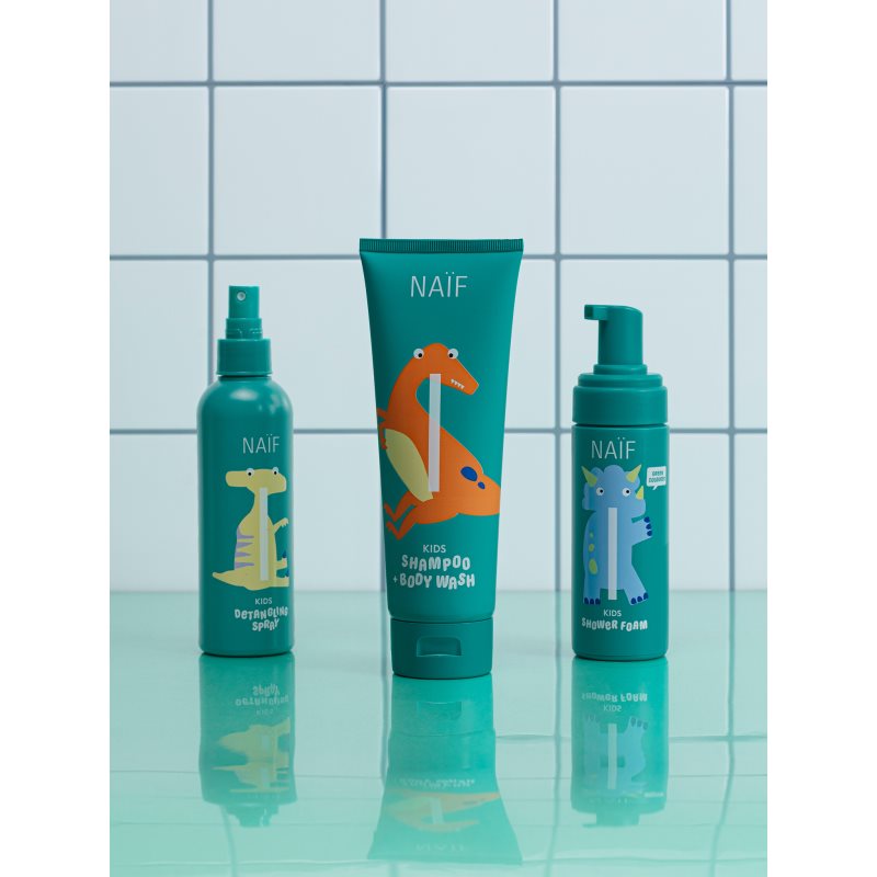 Naif Kids Shampoo + Body Wash dětský mycí gel a šampon 250 ml (obrázek 6)