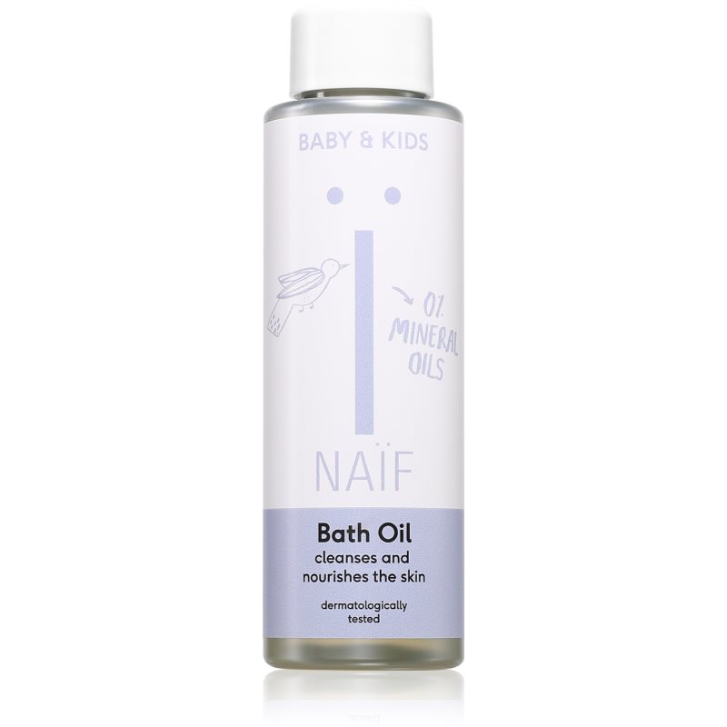 Naif Baby & Kids Bath Oil milchiges Badeöl für Babys und Kinder 100 ml