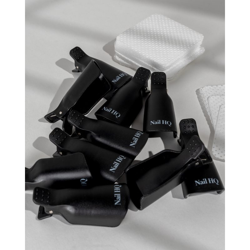 Nail HQ Soak Away Gel Nail Clip Set sada pro odstranění gelových a akrylových nehtů (obrázek 3)