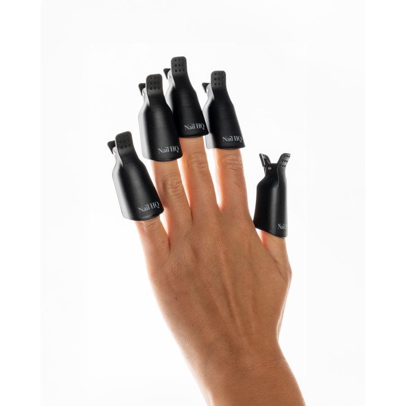 Nail HQ Soak Away Gel Nail Clip Set sada pro odstranění gelových a akrylových nehtů (obrázek 6)