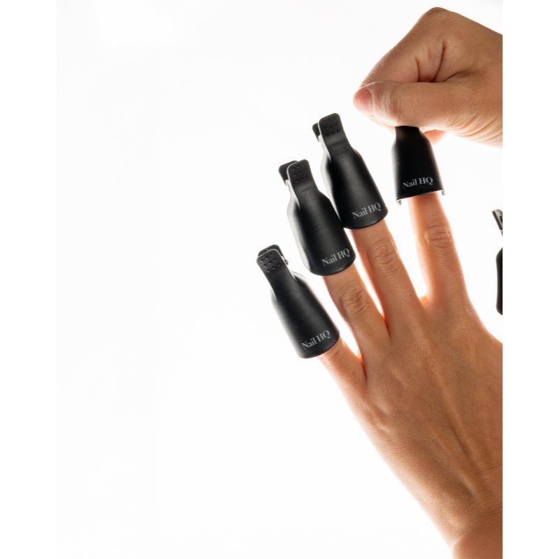 Nail HQ Soak Away Gel Nail Clip Set sada pro odstranění gelových a akrylových nehtů (obrázek 7)