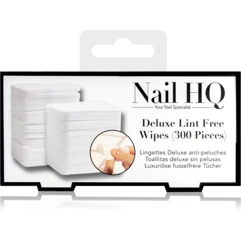 Nail HQ Deluxe Lint Free Wipes čisticí tampónky na nehty 300 ks