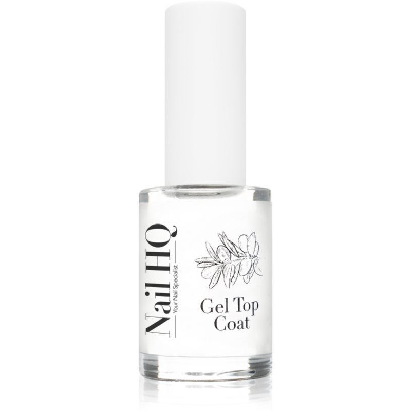 Nail HQ Gel Top Coat Lack-Finish für die Fingernägel ohne Anwendung einer UV-/LED-Lampe 10 ml