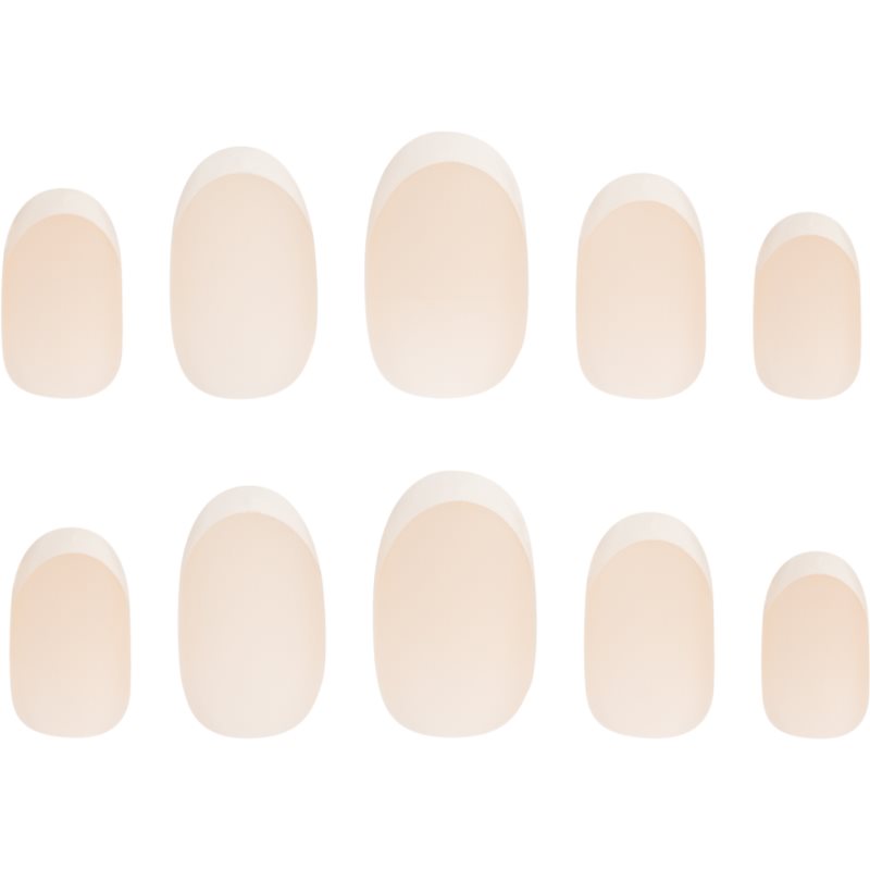 Nail HQ Oval French накладні нігті 24 кс