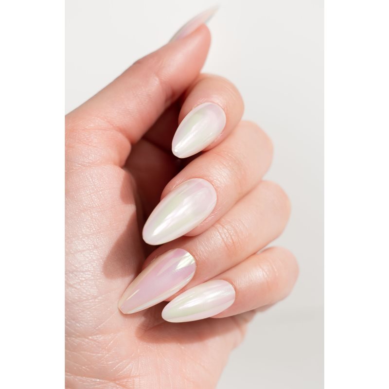 Nail HQ Almond Faux Ongles Pearl Glaze 24 Pcs