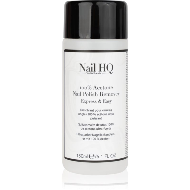 Nail HQ 100% Acetone засіб для зняття лаку 150 мл