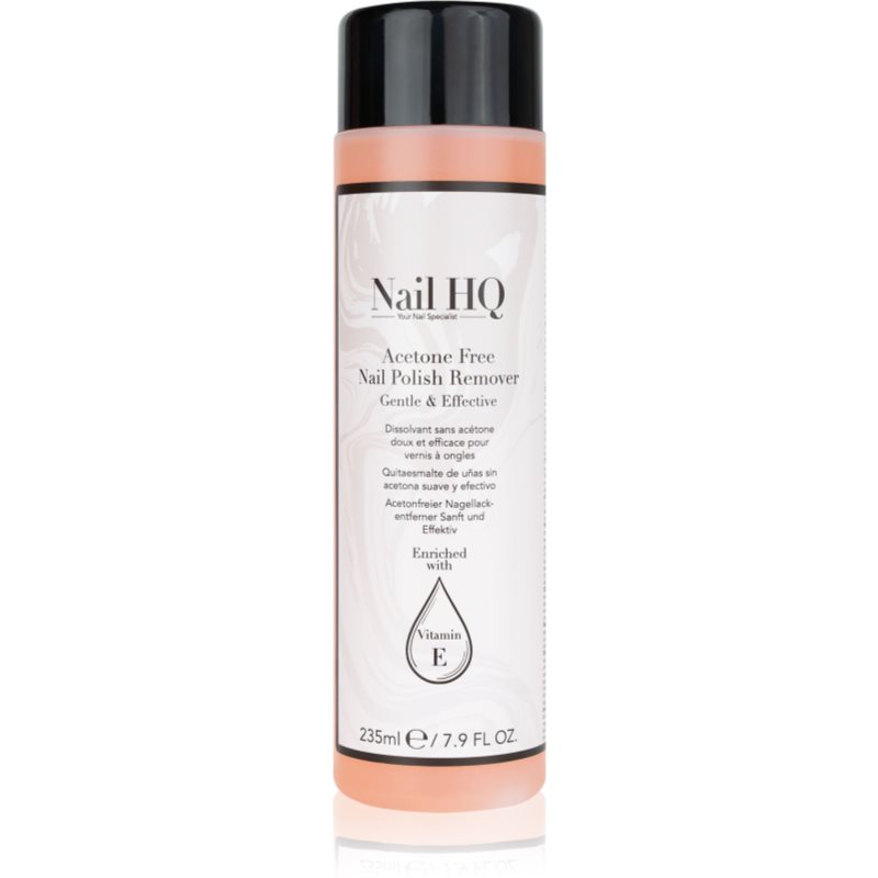 E-shop Nail HQ Acetone Free odlakovač na nehty bez acetonu 235 ml