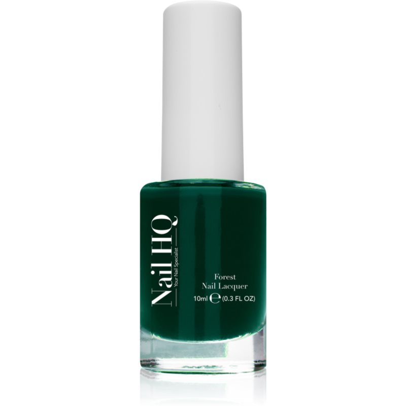 Nail HQ Nail Lacquer körömlakk magasfényű árnyalat Forest 10 ml