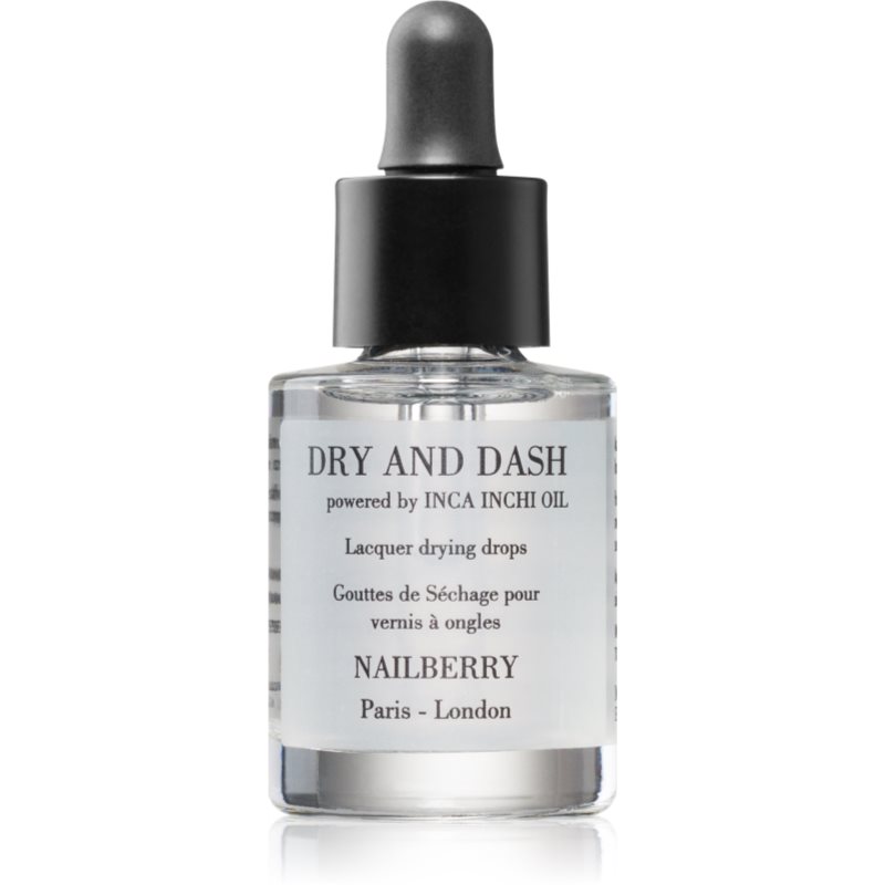 NAILBERRY Dry and Dash Lacquer Drying Drops k�r�mlakk sz�r�t� cseppek 11 ml