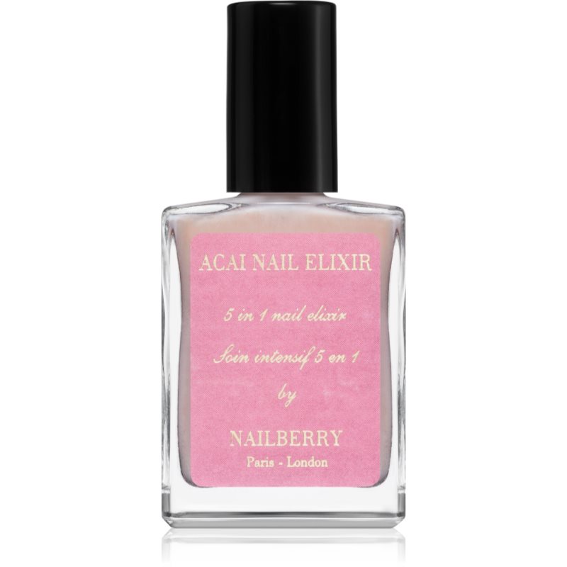 NAILBERRY Acai Nail Elixir alapoz� k�r�mlakk regener�l� hat�ssal 15 ml