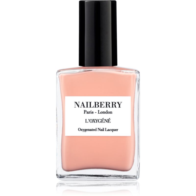 NAILBERRY L'Oxygene nail polish shade Peach Of My Heart 15 ml
