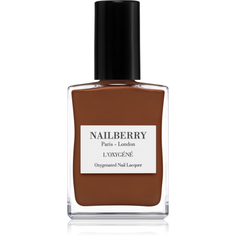 NAILBERRY L'Oxygéné Nagellack Farbton Coffee Bean 15 ml