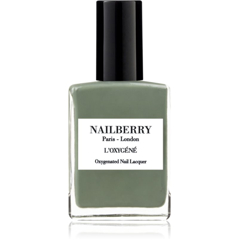 NAILBERRY L'Oxygene nail polish shade Love You Very Matcha 15 ml
