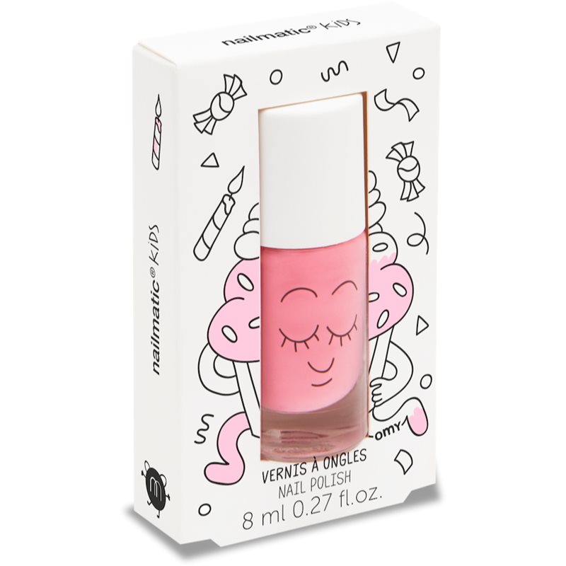 Nailmatic Kids nail polish for children shade Cookie - pink 8 ml
