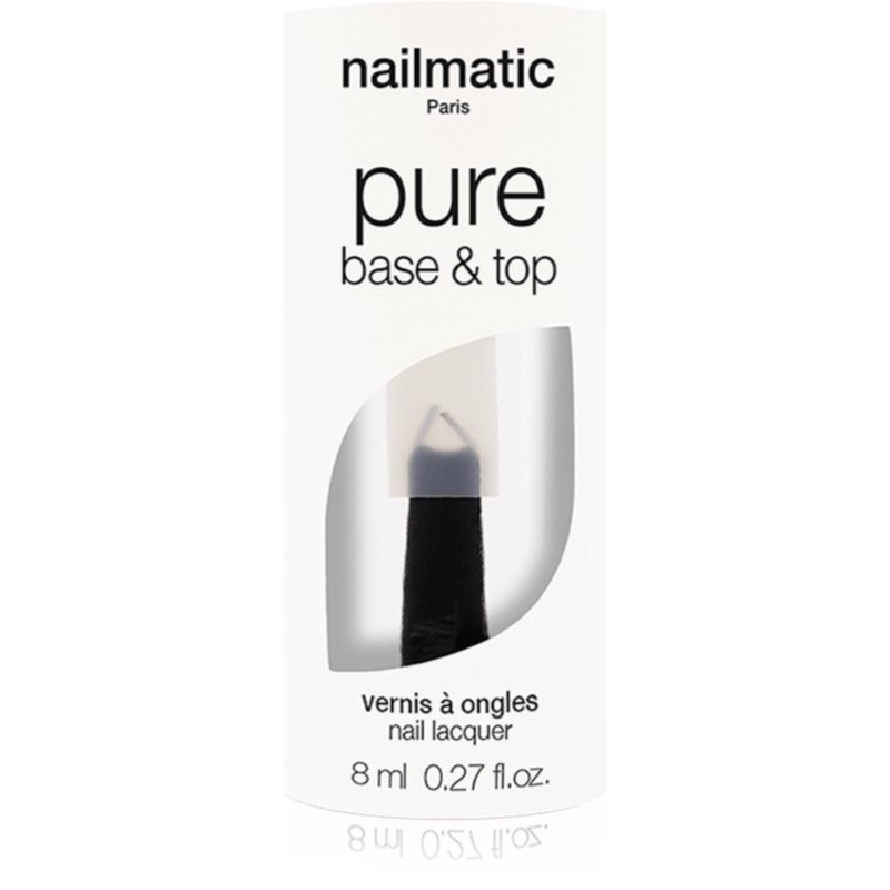 Nailmatic Pure Color lak za nokte Base & Top 2 in 1 8 ml