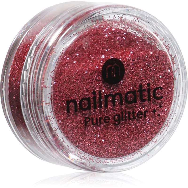 Nailmatic Pure Glitter блискітки для обличчя та тіла Small Pink Glitter 3 гр