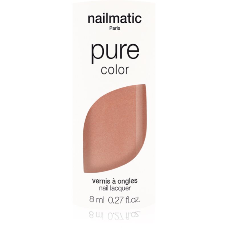 Nailmatic Pure Color lak na nechty BRITANY- Beige Nacré / Pearl beige 8 ml