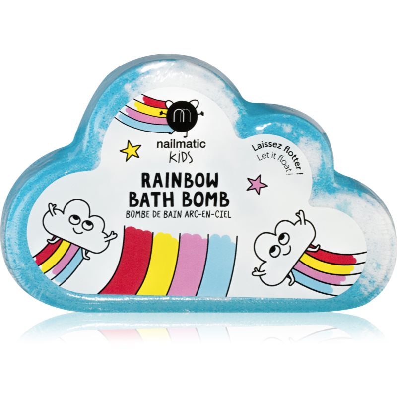 Nailmatic Kids Rainbow Bath Bomb бомбочка для ванни 3y+ 160 гр