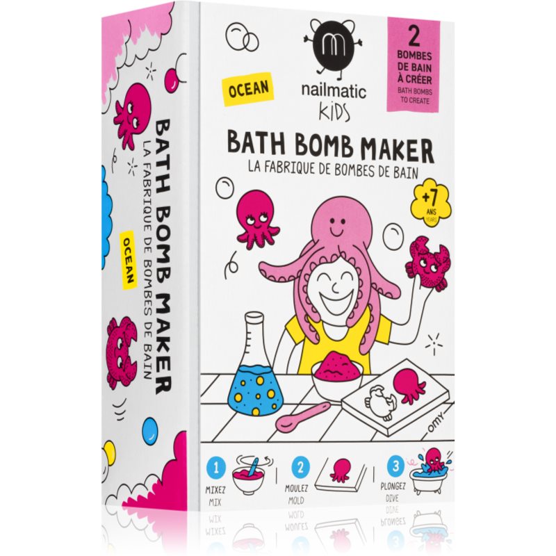 Nailmatic Bath Bomb Maker набір для виготовлення шиплячих бомбочок для ванни Ocean