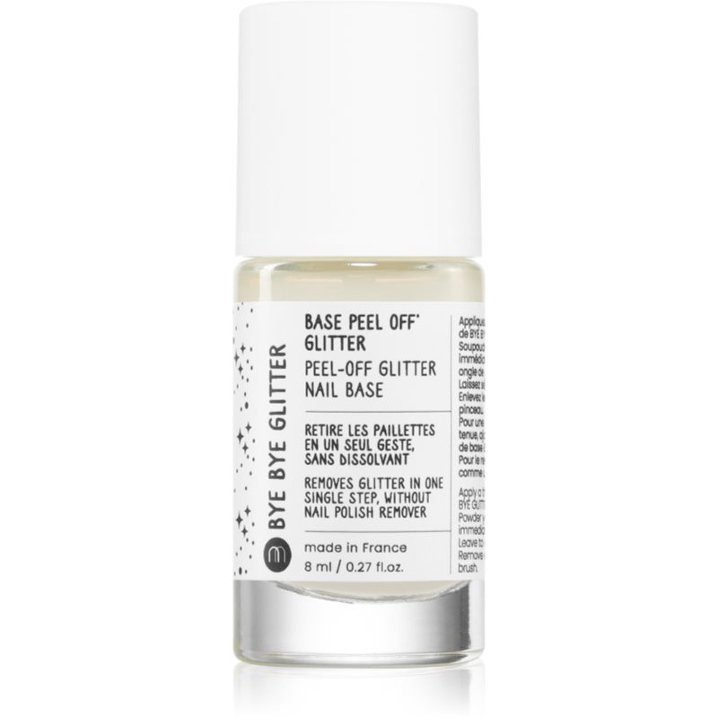 Nailmatic Bye Bye Glitter abziehbarer Basislack 8 ml