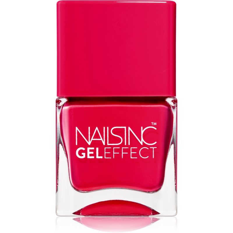 Nails Inc. Gel Effect gelio efekto nagų lakas atspalvis Chelsea Grove 14 ml