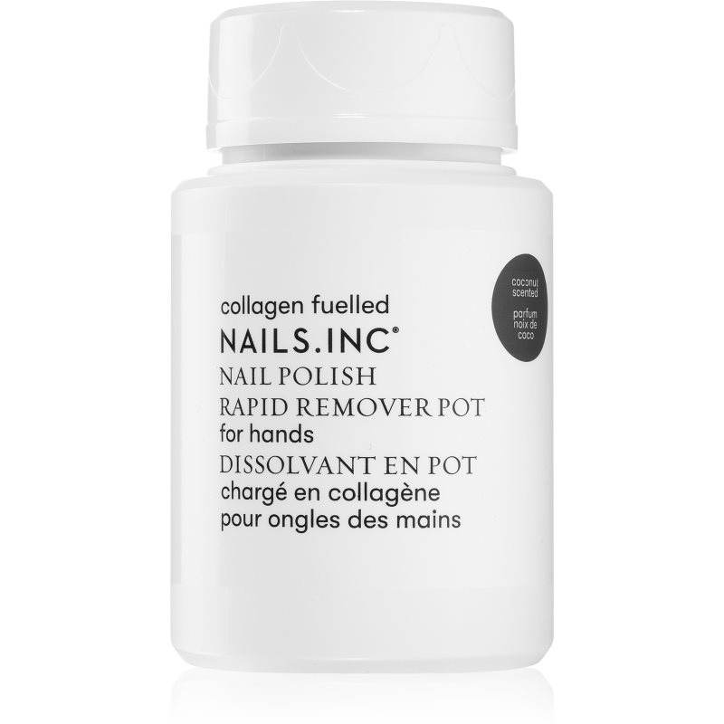 Nails Inc. Powered by Collagen nagų lako valiklis be acetono 60 ml