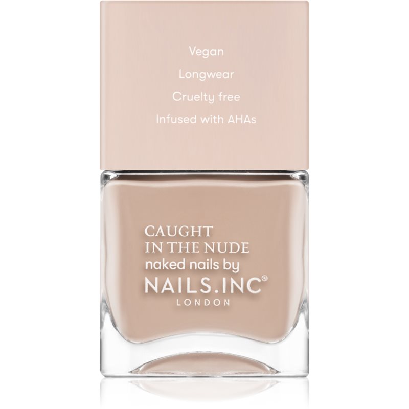 Nails Inc. Caught in the nude lak na nechty odtieň South Beach 14 ml