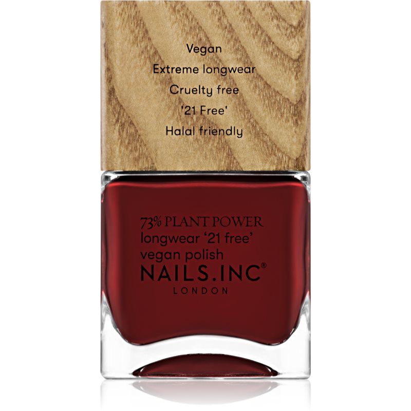 Nails Inc. Vegan Nail Polish long-lasting nail polish shade Swear By Salutation 14 ml
