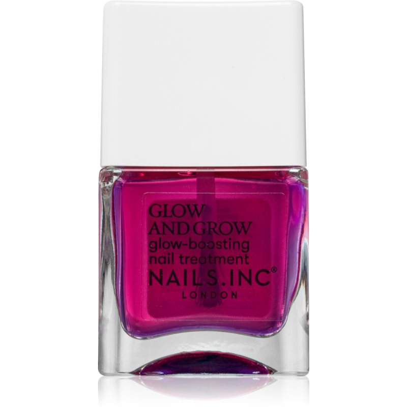 Nails Inc. Glow And Grow Nail Growth Treatment Strengthening Nail Polish 14 Ml