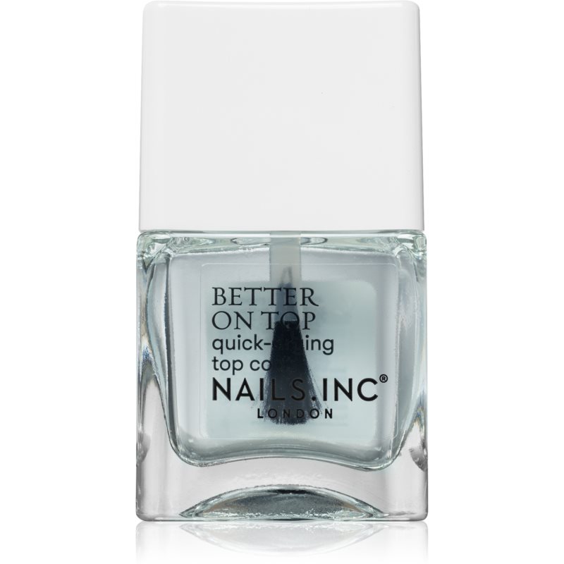 Nails Inc. Better On Top Protective Glossy Top Coat 14 Ml