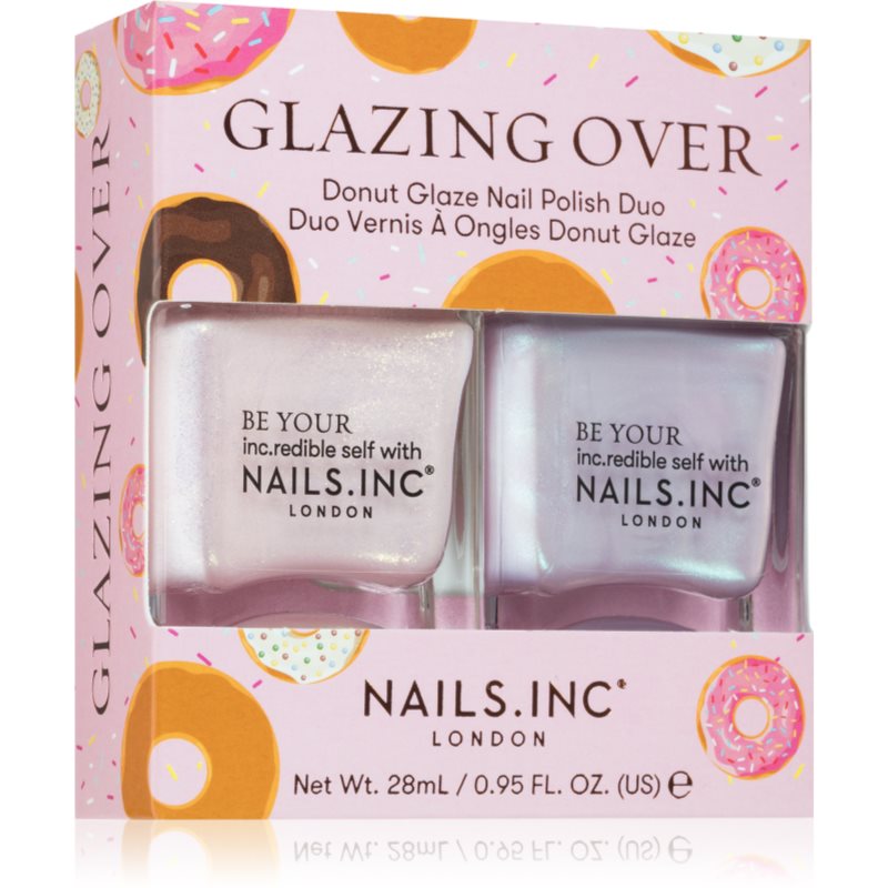Nails Inc. Glazing Over Donut Glaze nail polish set

