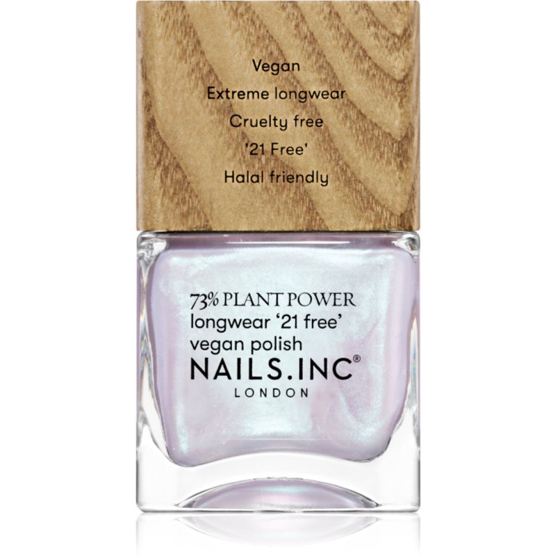 Nails Inc. Vegan Nail Polish long-lasting nail polish shade Eco Glow 14 ml
