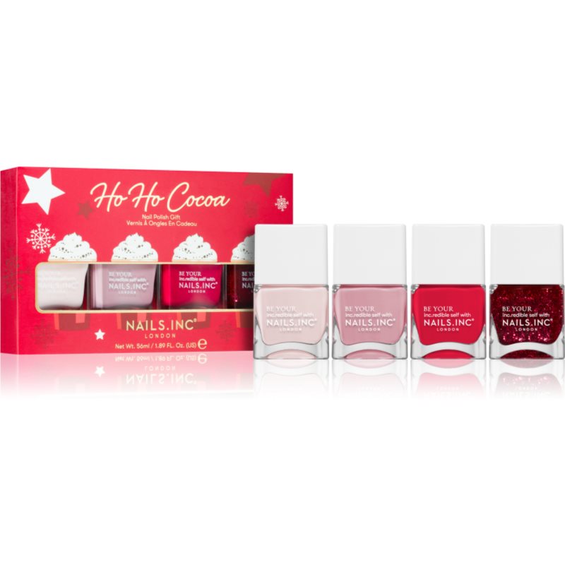 Nails Inc. Ho Ho Cocoa Christmas gift set (for nails)
