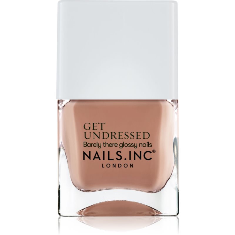 Nails Inc. Get Undressed lac de unghii pentru ingrijire culoare Better Naked 14 ml