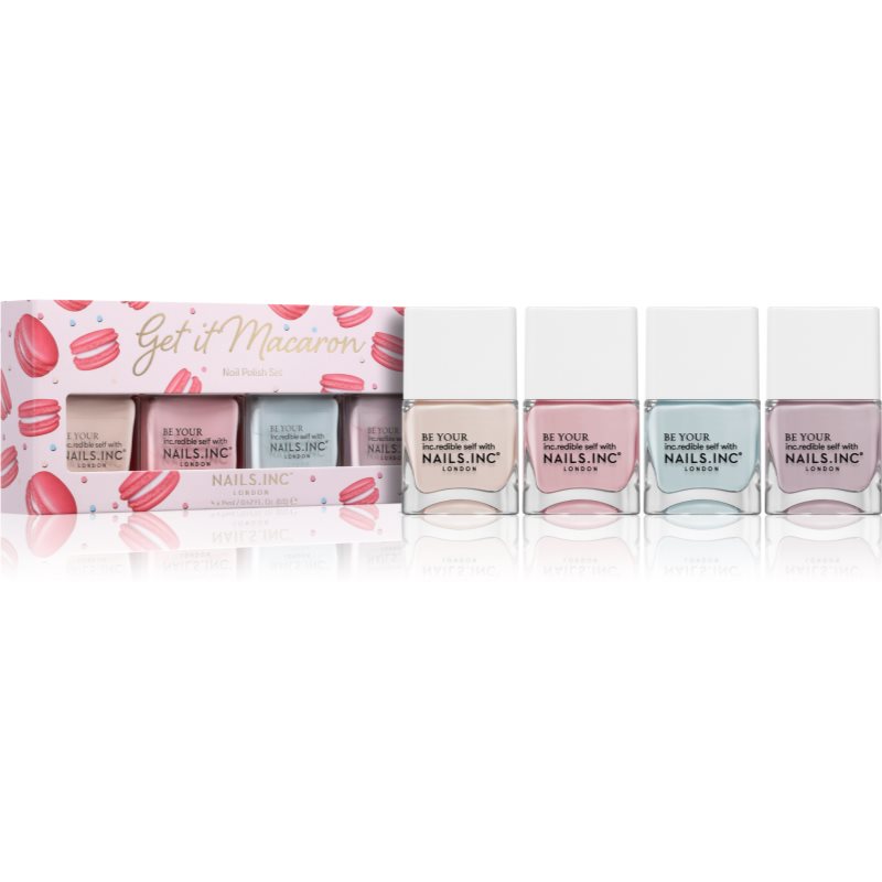 Nails Inc. Get It Macaron kit de vernis à ongles female