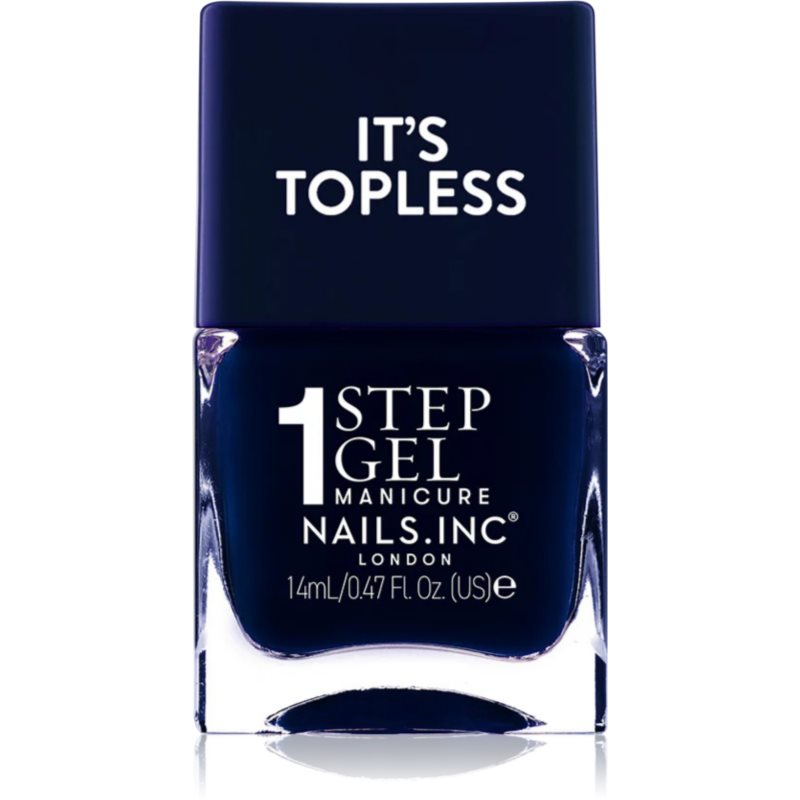 Nails Inc. It’s Topless gelový lak na nehty pro dlouhotrvající efekt odstín Whitney 14 ml