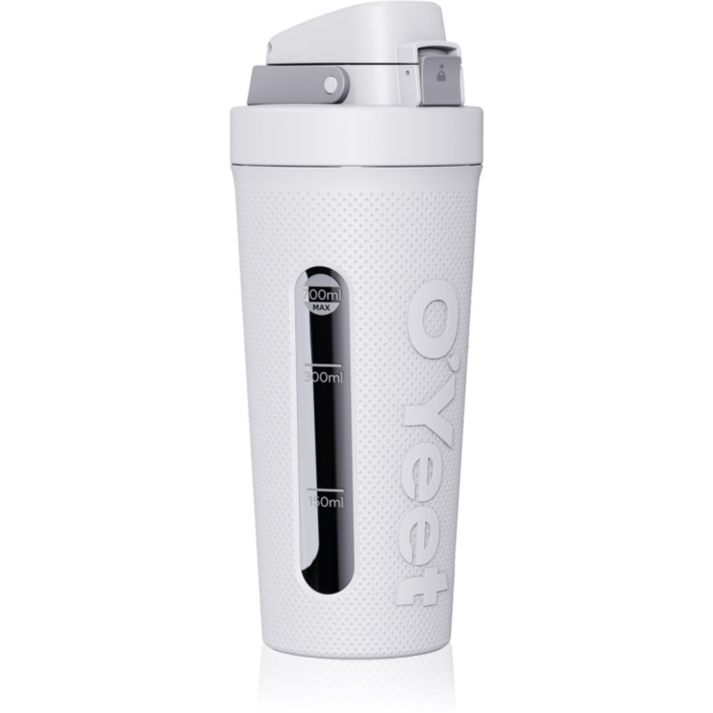 NAIPO Oyeet Shaker shaker de sport coloration White 700 ml female