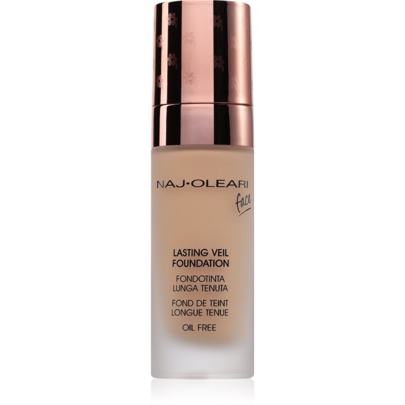 Naj Oleari Naj Oleari Lasting Veil Foundation Langanhaltende cremige Make-up Farbton 102 Natural Rose 20 ml