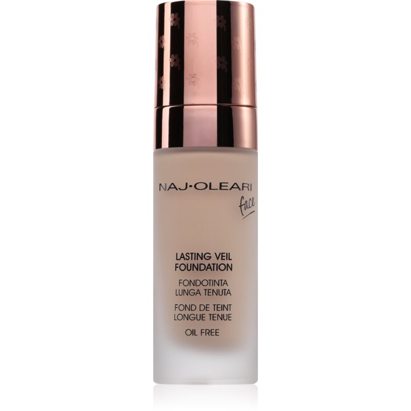 Naj Oleari Naj Oleari Lasting Veil Foundation Langanhaltende cremige Make-up Farbton 100 Porcelain 20 ml