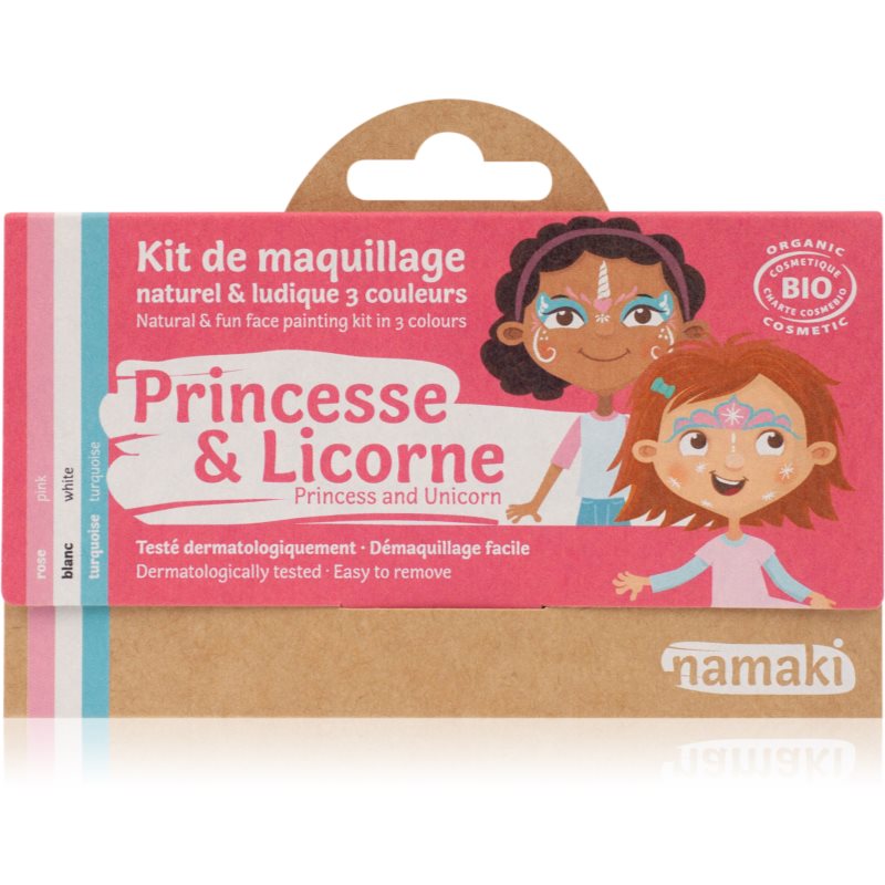 Namaki Color Face Painting Kit Princess & Unicorn set (za otroke)