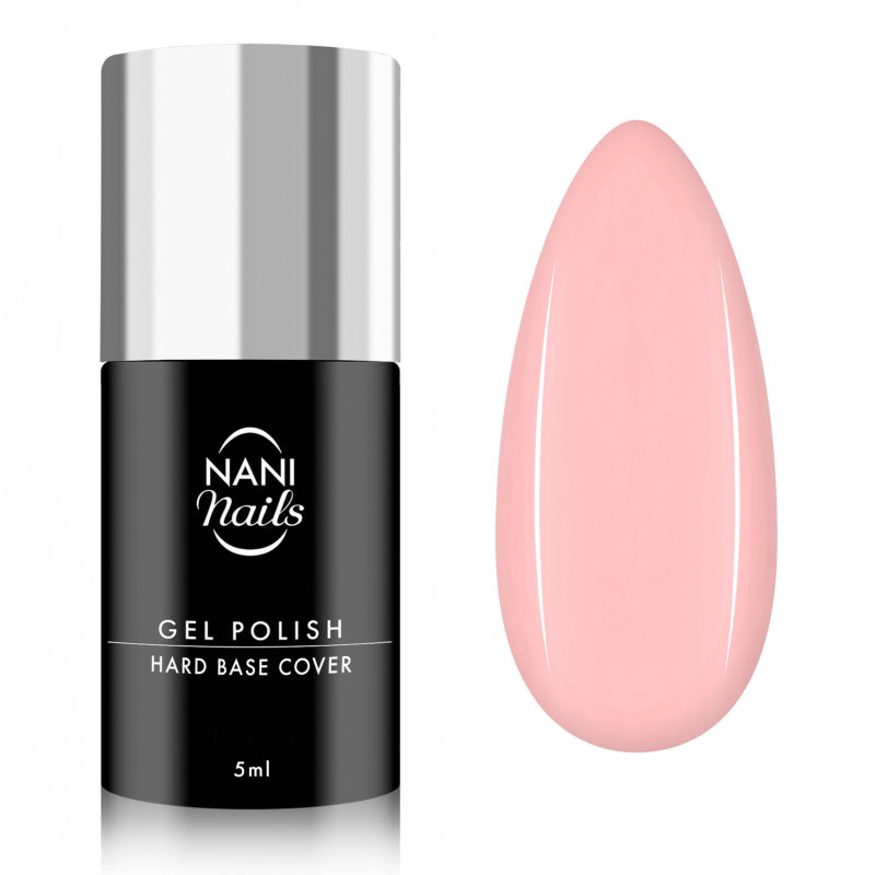 NaniNails NANI Hard Base Cover podkladový lak na nechty Peachy Pink 5 ml